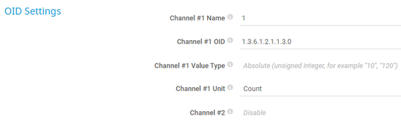 OID Settings OID Settings